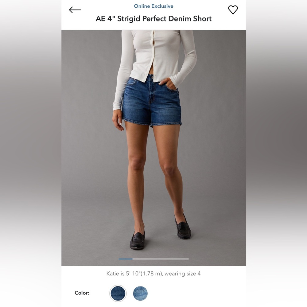 American Eagle 4” Perfect Short